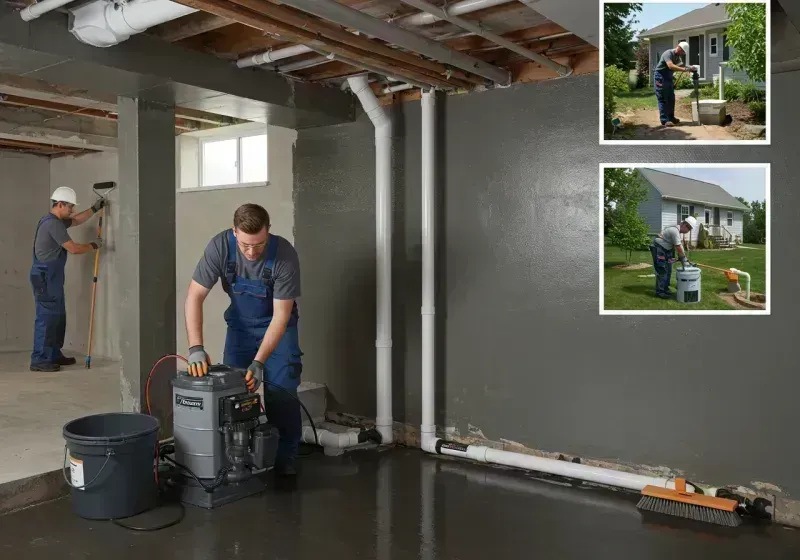 Basement Waterproofing and Flood Prevention process in East Aurora, NY